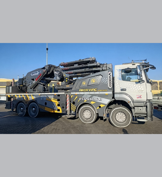 Malatya Çift Kırma Mobil 120 Ton Vinç Kiralama - Akca Vinç
